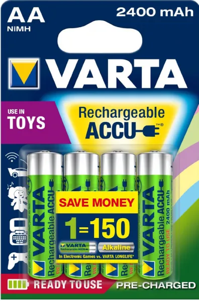 Varta Rechargeable Accu 2400 mAh Toys