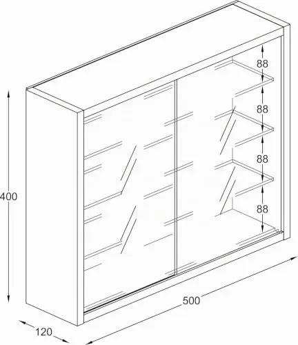 VCM Wandvitrine