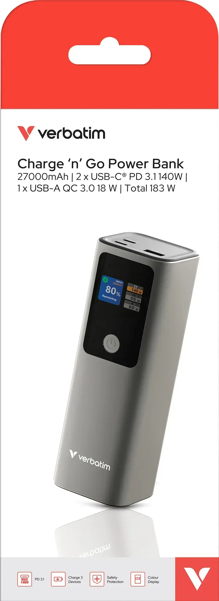 Verbatim Charge ́n Go