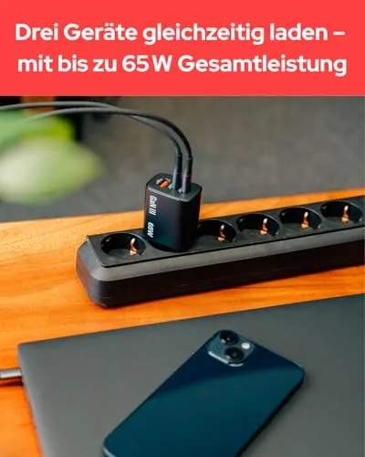 Verbatim Essentials GaN 65W 5