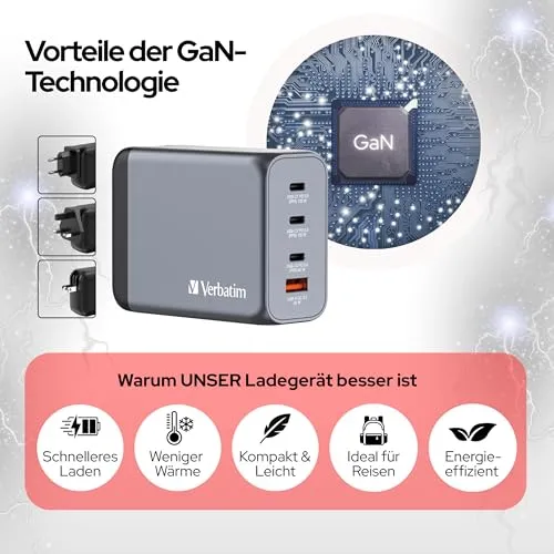 Verbatim GaN Charger 200 W 4