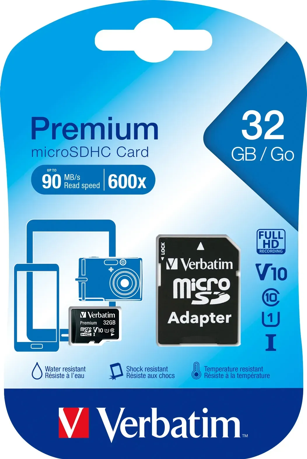 Verbatim microSDHC 32GB Class 10
