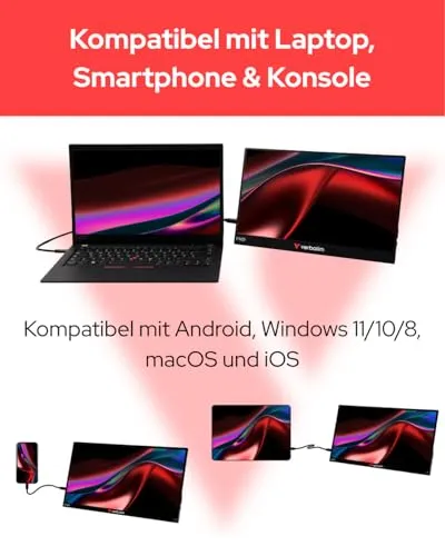 Verbatim Portable Monitor UC 5
