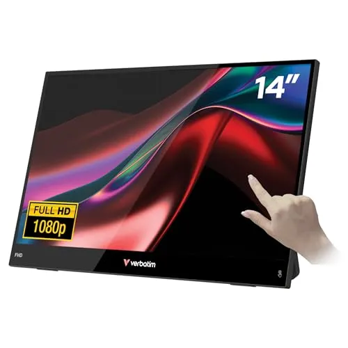 Verbatim Portable Touchscreen Monitor UC