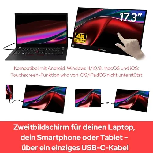 Verbatim Touchscreen 17,3 UC 4