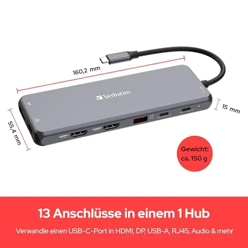 Verbatim UC Hub 13-in-1 2