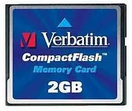 Verbatim Compact Flash Memory Card