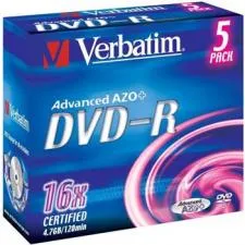 Verbatim DVD-R 4,7GB 16x 2