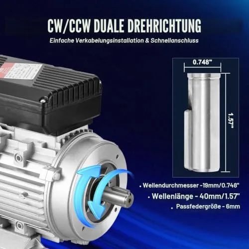 VEVOR 0,55 kW 4