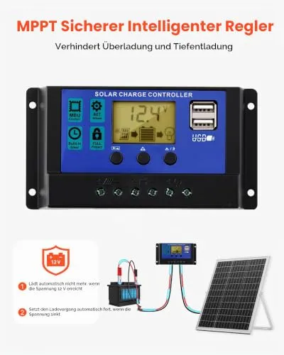 VEVOR 12V Monokristallines 3