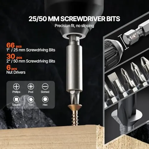 VEVOR 246-teiliges Bohrer-Set 3