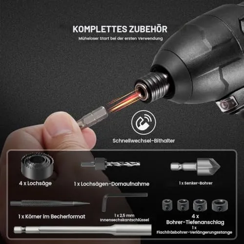 VEVOR 246-teiliges Bohrer-Set 4