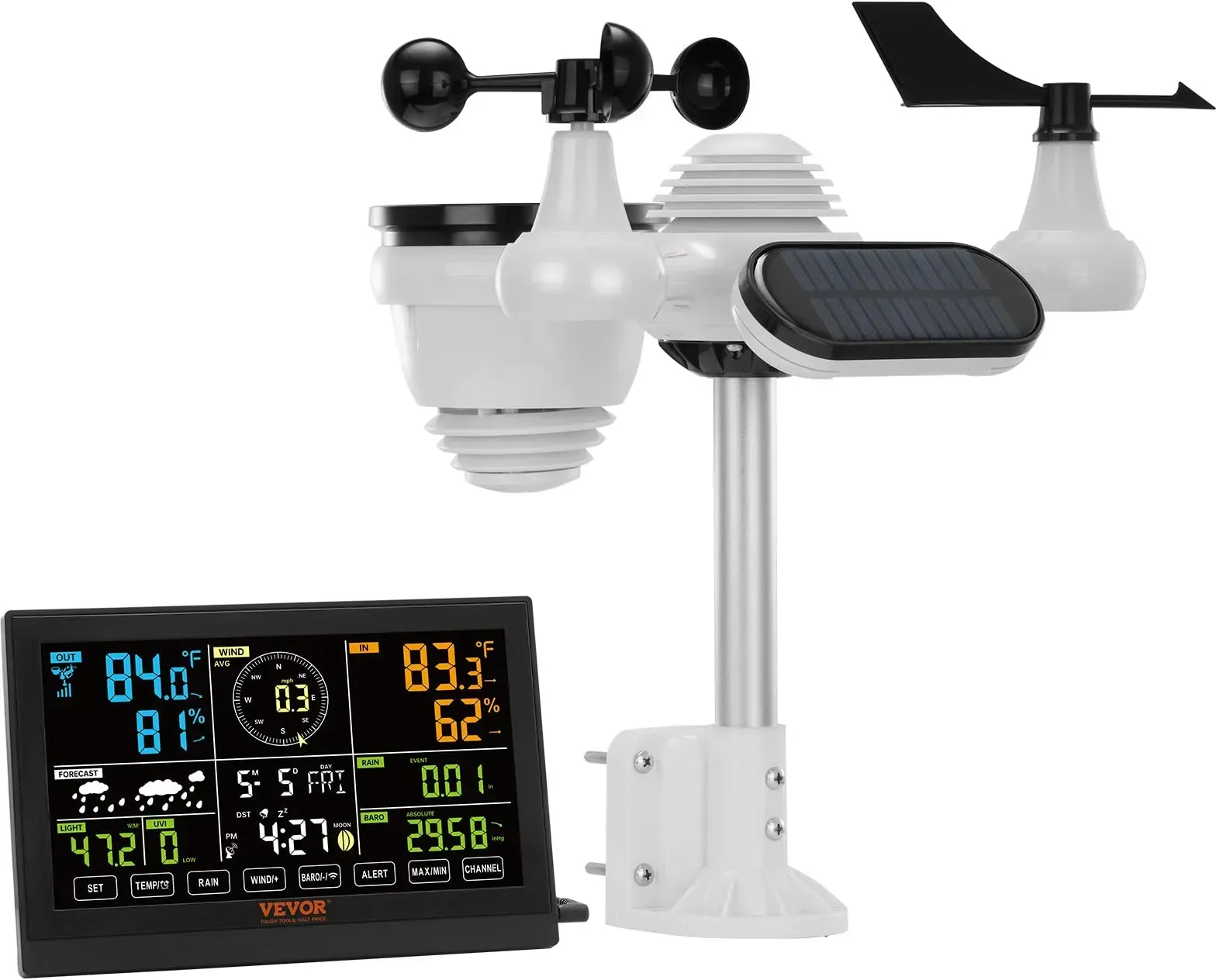 Vevor 7-in-1 Wetterstation