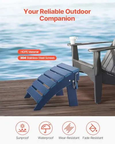 VEVOR Adirondack-Ottomane 2