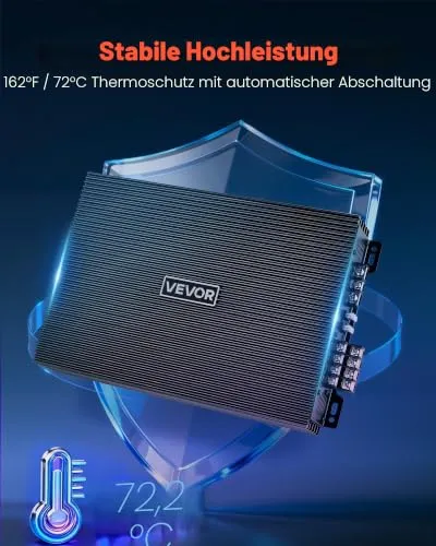 VEVOR Autoverstärker 4-Kanal 3