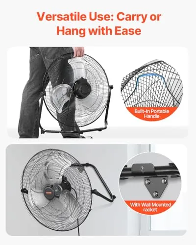 VEVOR Bodenventilatoren 5