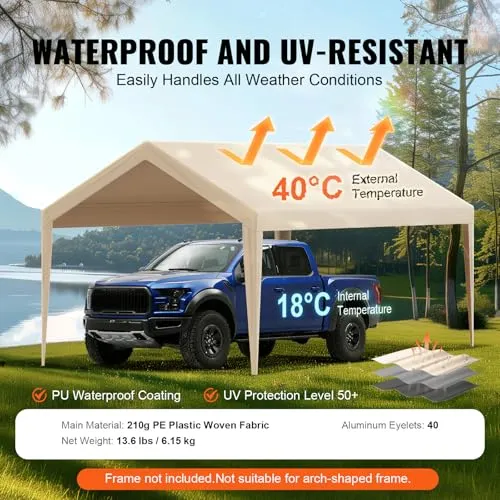 VEVOR Carport-Garagenzelt 3