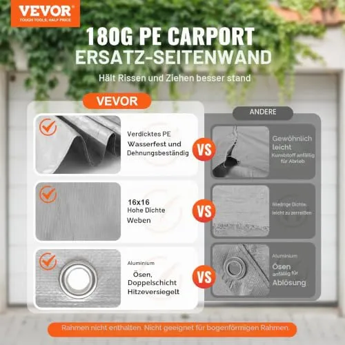 VEVOR Carport-Garagenzelt UC 2