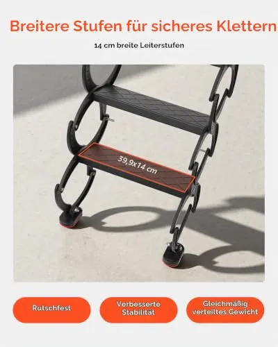 VEVOR Dachbodenleiter UC 3