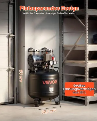 VEVOR Druckluft Kompressor 30 L 4