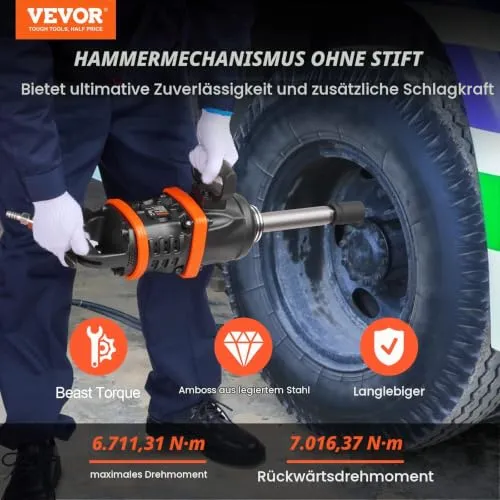 VEVOR Druckluft-Schlagschrauber Max 2