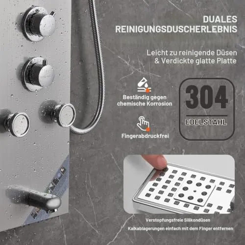 VEVOR Duschpaneelsystem UC 4