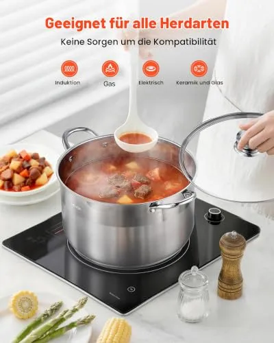 VEVOR Edelstahl Kochtopf UC 4