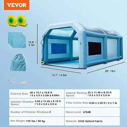 VEVOR Farbzelt UC 7