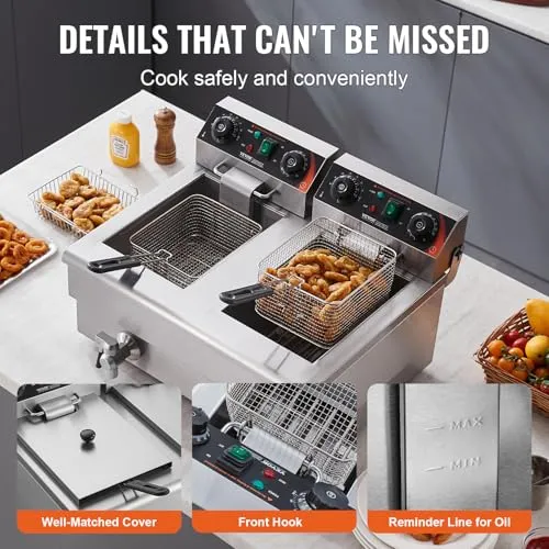 VEVOR Fritteuse UC 6