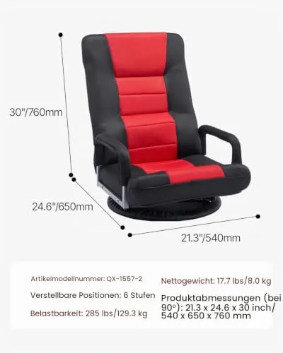 VEVOR Gamingstuhl 2