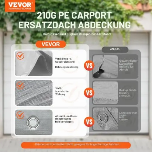 VEVOR Garagenzelt 2