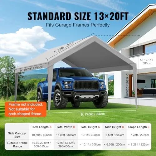 VEVOR Garagenzelt 4