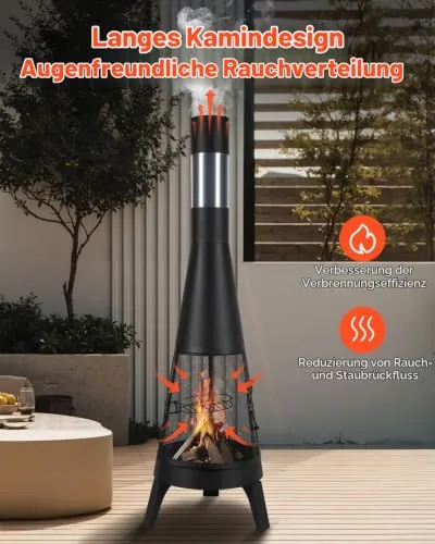 VEVOR Gartenkamin 6