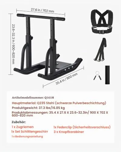 VEVOR Gewichtsschlitten 3