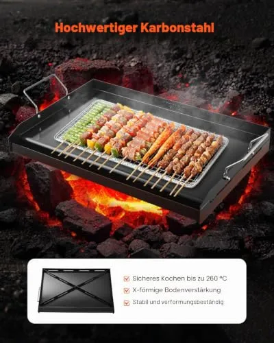 VEVOR Grillplatte UC 2