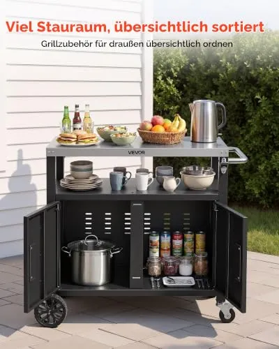 VEVOR Grillwagen UC 3