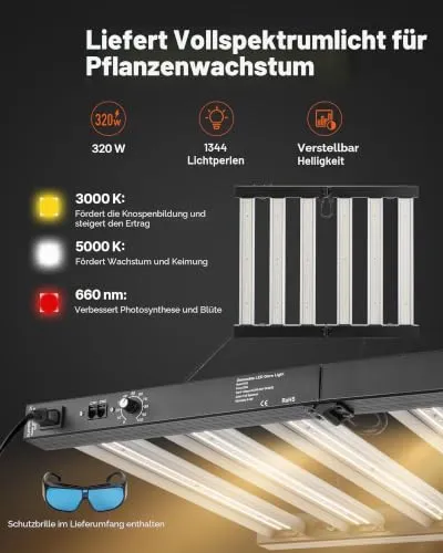 VEVOR Growzelt-Set 4