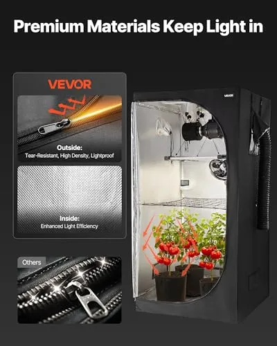VEVOR Growzelt-Set 7