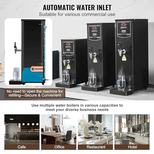 VEVOR Heißwasserspender 15L 4
