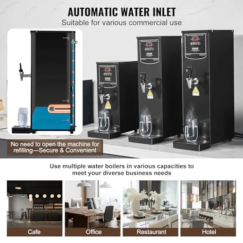 VEVOR Heißwasserspender 20 L 4