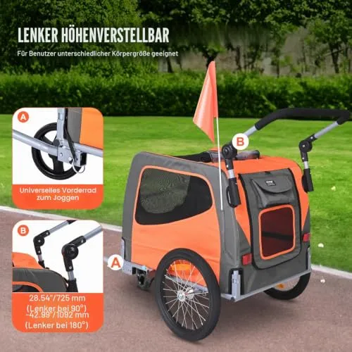 VEVOR Hundeanhänger 3