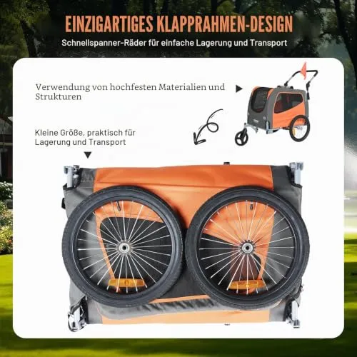 VEVOR Hundeanhänger 6