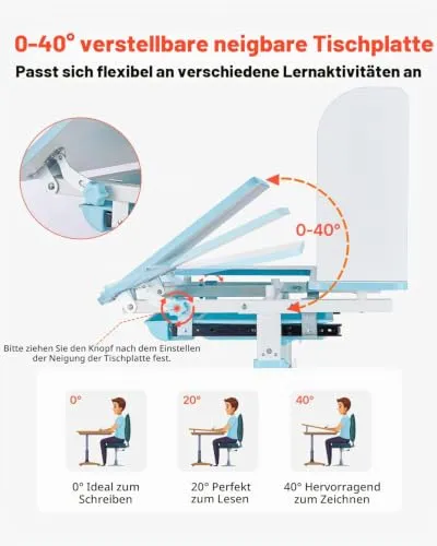VEVOR Kinderschreibtisch UC 3