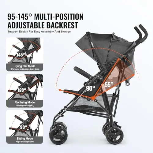 VEVOR Kinderwagen 3
