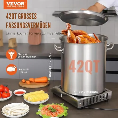 VEVOR Kochtopf 2