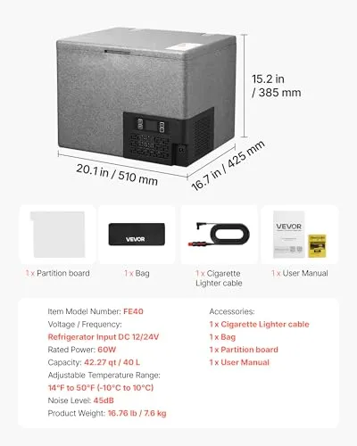 VEVOR Kühlbox UC 5