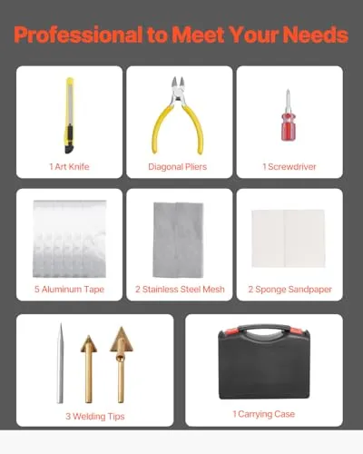 VEVOR Kunststoff-Schweißgerät 3