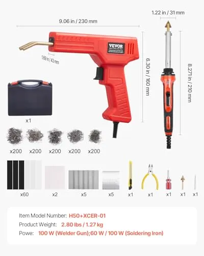 VEVOR Kunststoff-Schweißgerät 7