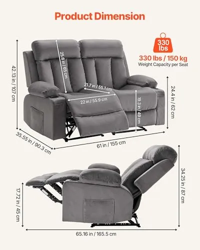 VEVOR Loveseat 3