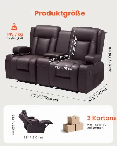 VEVOR Loveseat UC 2